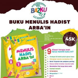 Buku menulis hadist arba'in